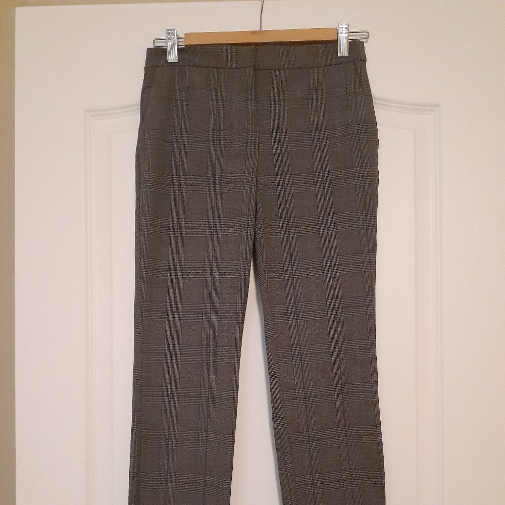 zara plaid pants size small